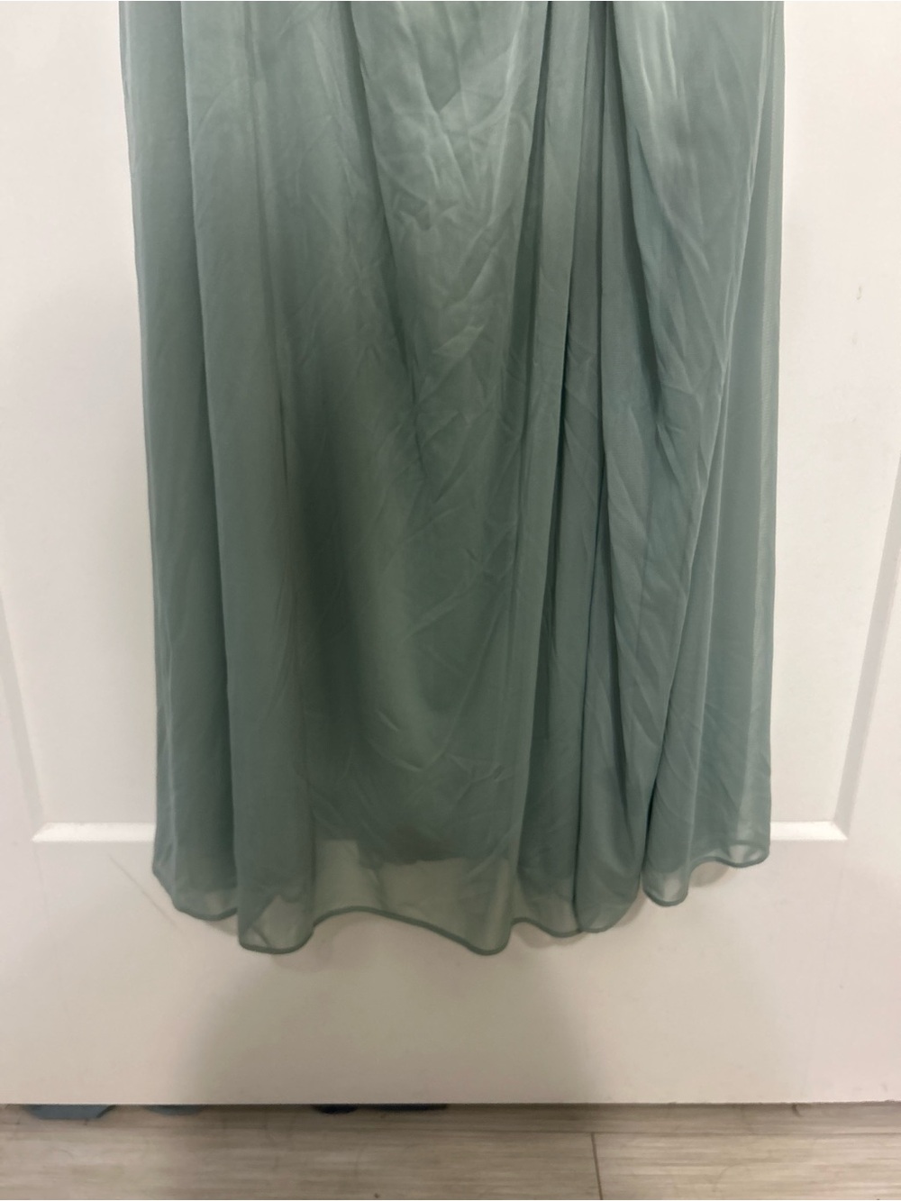 Azazie Brooke Floor Length One-Shoulder Maxi Dress - Picture 7 of 14